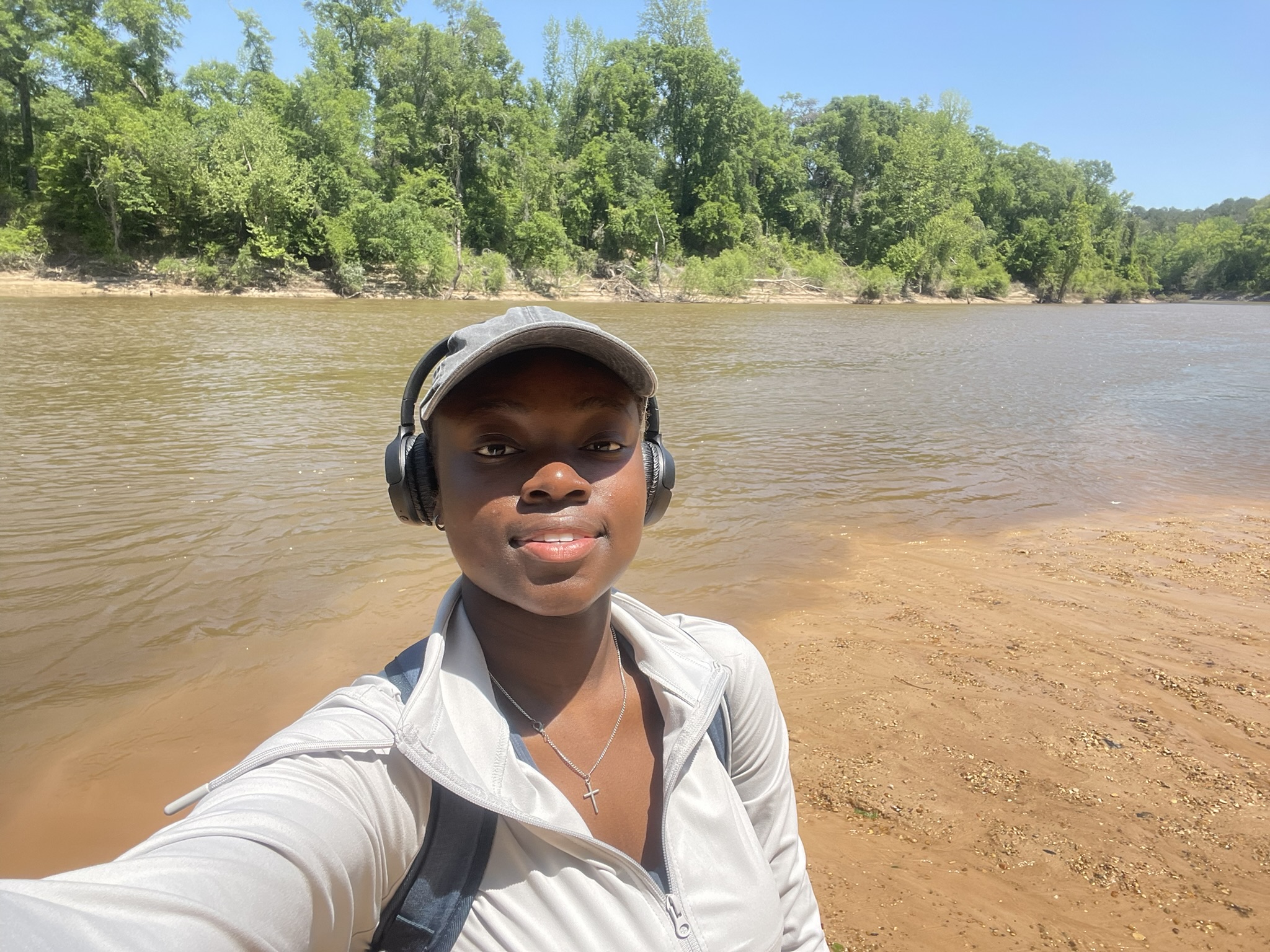 Hiking Red Bluff in Mississippi